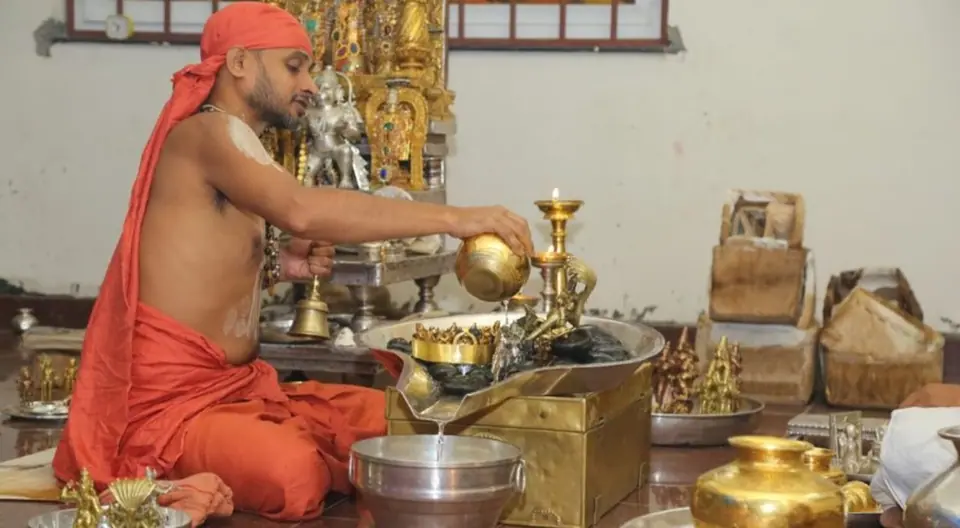 Alankara at the Sri JGRST Mutt, Gajularamaram, Hyderabad